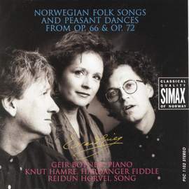 Grieg: Norwegian Folk Songs & Peasant Dances from Op. 66 & Op. 72