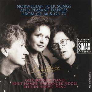 Grieg: Norwegian Folk Songs & Peasant Dances from Op. 66 & Op. 72