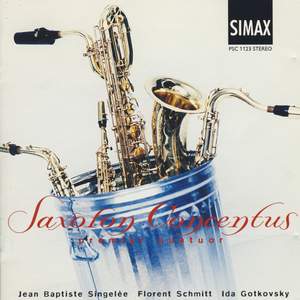 Singelée, Schmitt & Gotkovsky: Saxophone Quartets