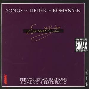 Grieg: Songs