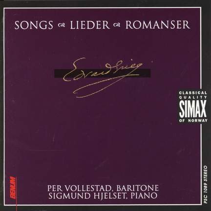 Grieg: Songs