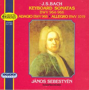 JS Bach: Keyboard Sonatas Product Image