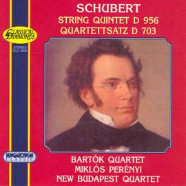 Schubert: String Quintet in C Major, D. 956 & String Quartet No. 12 in C Minor, 'Quartettsatz'