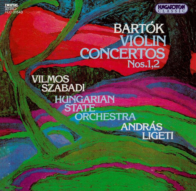 クラシック CD Lukacs; Budapest P.O. Bartok;Violin Concertos 1&amp;2  HCD31041  /00110 Bartók: Violin Concertos - Hungaroton: HCD31041 - download