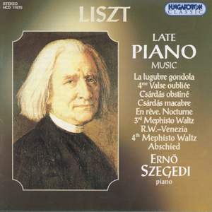 Liszt: Late Piano Music