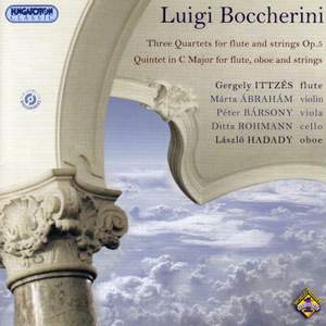 Boccherini: 3 Quartets for flute and strings, Op. 5 & Quintet in C major for flute, oboe and strings