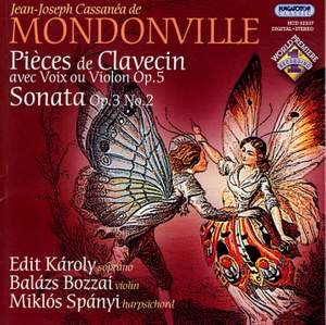 Mondonville: Pieces de clavecin, avec voix ou violon, Op. 5