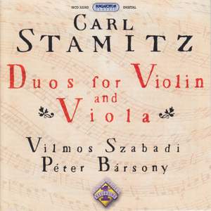 C Stamitz: Duos for Violin and Viola, Vol. 1