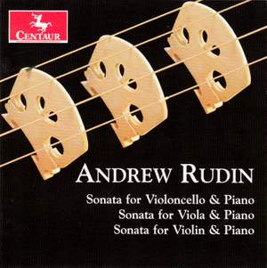Andrew Rudin: 3 String Sonatas