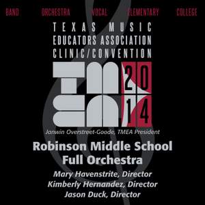 2014 Texas Music Educators Association (TMEA): Robinson Middle School Full Orchestra [Live]