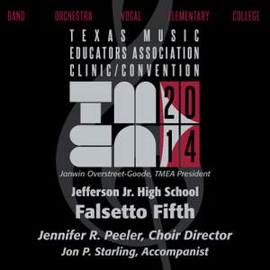 2014 Texas Music Educators Association (TMEA): Jefferson Jr. High School Falsetto Fifth [Live]