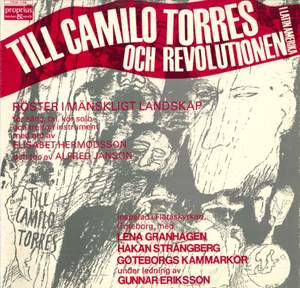 Till Camilo Torres och revolutionen