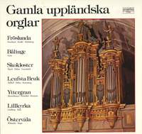 Gamla uppländska orglar