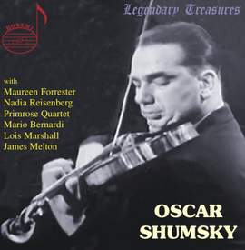 Oscar Shumsky: Broadcasts & Live Performances 1940-1982