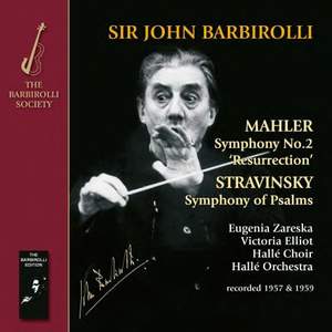 Sir John Barbirolli conducts Mahler & Stravinsky