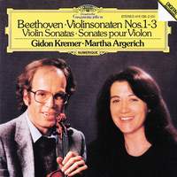 Beethoven: Sonatas Nos. 1-3 for Violin and Piano