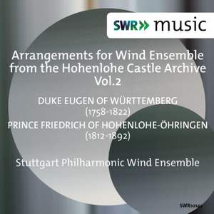 Arrangements for Wind Ensemble from the Hohenlohe Castle Archive, Vol. 2