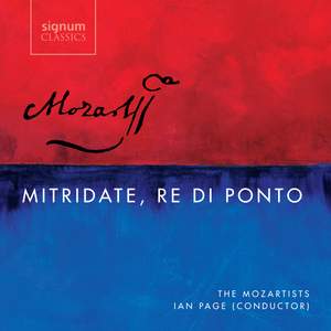 Mozart: Mitridate, re di Ponto, K87 Product Image