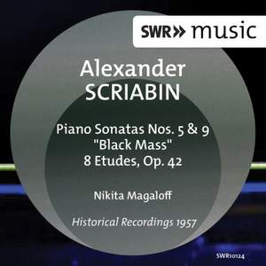 Scriabin: Piano Sonatas Nos. 5 & 9, 'Black Mass' & 8 Etudes, Op. 42