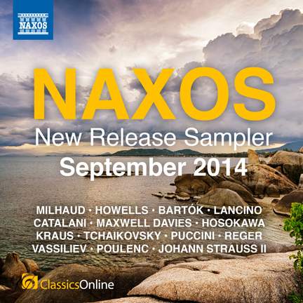 Naxos September 2014 New Release Sampler