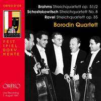 Borodin Quartet: Brahms, Shostakovich, Ravel