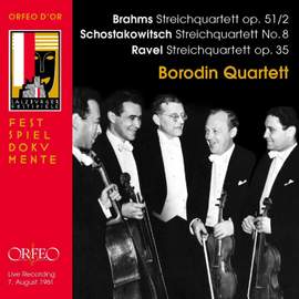 Borodin Quartet: Brahms, Shostakovich, Ravel