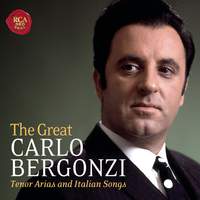 The Great Carlo Bergonzi: Tenor Arias and Italian Songs
