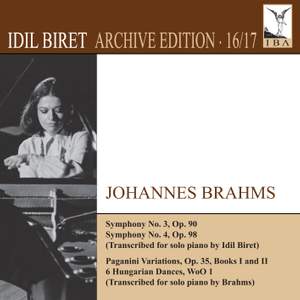 Idil Biret Archive Edition Volumes 16/17 - Brahms