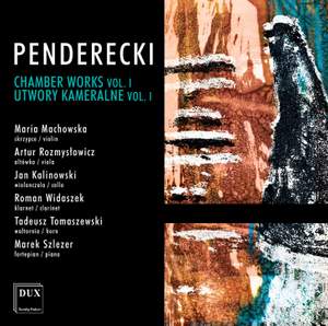 Penderecki: Chamber Works, Vol. 1