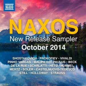 Naxos October 2014 New Release Sampler