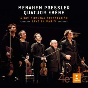 Menahem Pressler & Quatuor Ebène 90th Anniversary Concert
