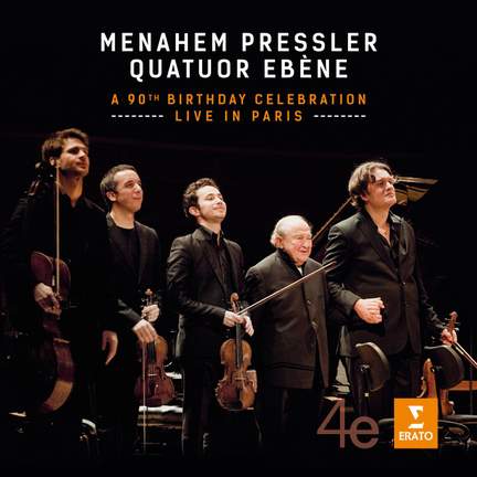 Menahem Pressler & Quatuor Ebène 90th Anniversary Concert