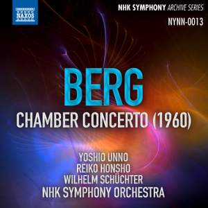 Berg: Chamber Concerto for Piano and Violin with 13 Wind Instruments