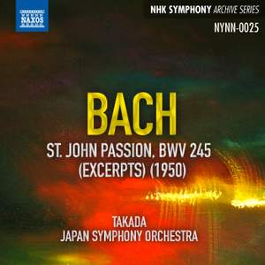 Bach, J S: St John Passion, BWV245