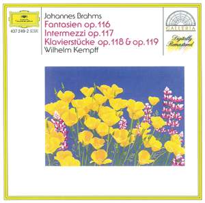 Brahms: Piano Works Opp. 116-119