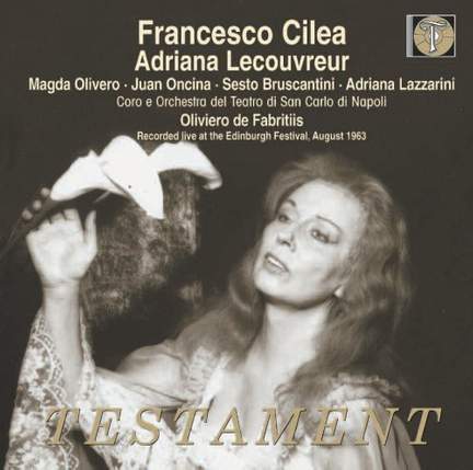 Cilea: Adriana Lecouvreur - Testament: SBT21501 - 2 CDs | Presto Music