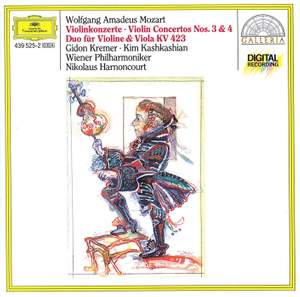 Mozart: Violin Concertos Nos. 3 & 4; Duo for Violin and Viola KV 423