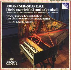 JS Bach: The Concertos for 3 and 4 Harpsichords