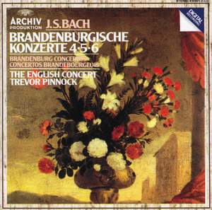 JS Bach: Brandenburg Concertos Nos. 4, 5 & 6