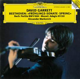 Beethoven: Violin Sonata No. 5, Bach: Partita No. 2 & Mozart: Adagio K261