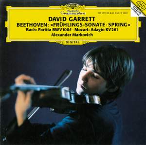 Beethoven: Violin Sonata No. 5, Bach: Partita No. 2 & Mozart: Adagio K261