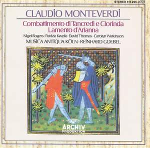 Monteverdi: Lamento d'Arianna & Combattimento di Tancredi e Clorinda Product Image