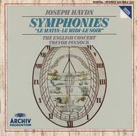 Haydn: Symphonies 'Le Matin', 'Le Midi' & 'Le Soir'