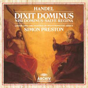 Handel: Dixit Dominus, Nisi Dominus & Salve Regina