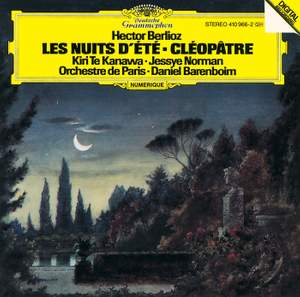 Berlioz: Les nuits d'été & Cléopatre