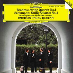 Brahms: String Quartet No. 1 & Schumann: String Quartet No. 2