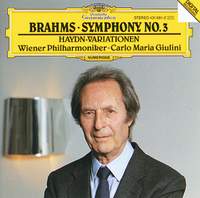 Brahms: Symphony No. 3 & St Anthony Variations