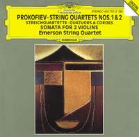 Prokofiev: String Quartets Nos. 1 & 2, Sonata for 2 Violins