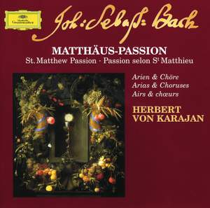 JS Bach: St. Matthew Passion - Arias & Choruses Product Image