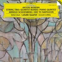 Schoenberg: Ode to Napoleon, Webern: Chamber Works